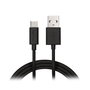 Veho Câble USB-A vers USB-C pour Charge et Synchronisation Rapide - 1 mètre Noir