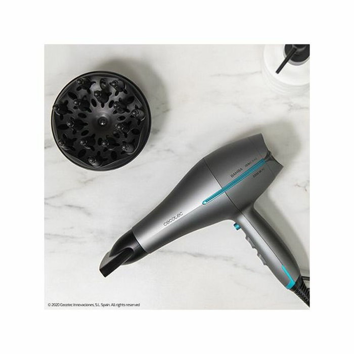 Sèche-cheveux Cecotec Bamba IoniCare 5300 Maxi Aura Black 2200 W 1850-2200 W Noir