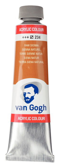 Van Gogh Peinture Acrylique Terre de Sienne Naturelle 234, 40 ml Van Gogh Peinture Acrylique Terre de Sienne Naturelle 234, 40 ml