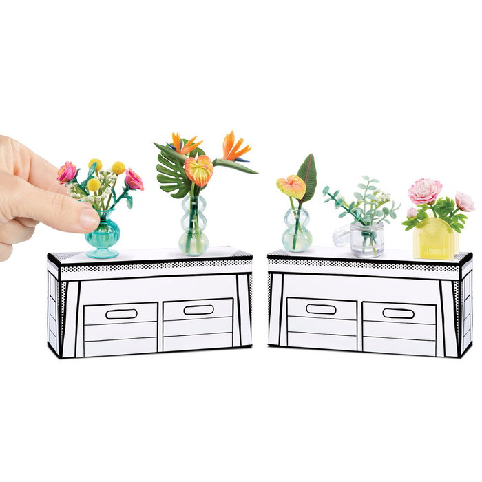 MGA Miniverse Botanicals Deluxe - Kit de décoration miniature à résine UV