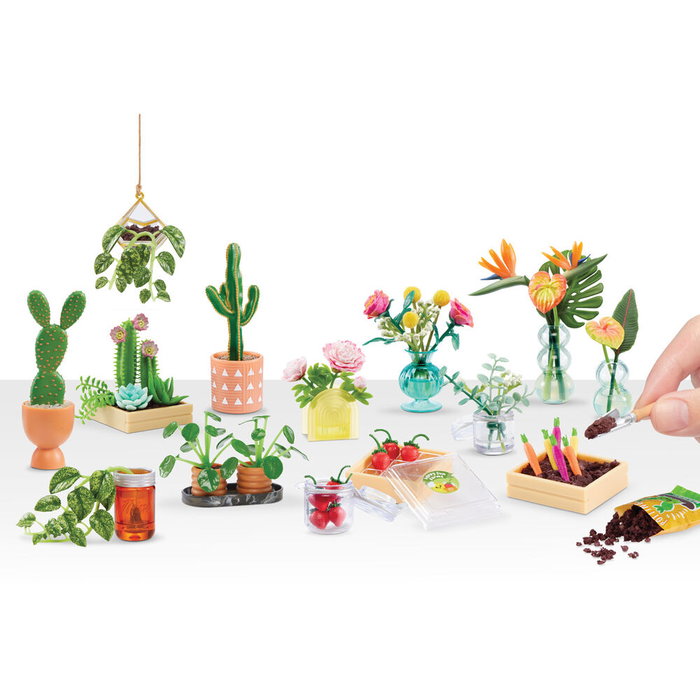 MGA Miniverse Botanicals Deluxe - Kit de décoration miniature à résine UV