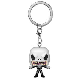 FUNKO Porte-clés Pocket POP! Disney Nightmare Before Christmas Jack Scary Face