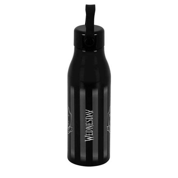 Bouteille d'eau Wednesday Noir Acier inoxydable 700 ml Bouteille d'eau Wednesday Noir Acier inoxydable 700 ml