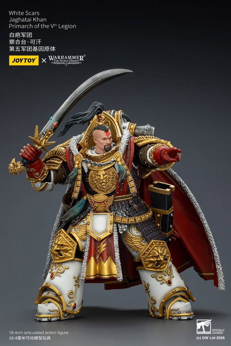 Joy Toy (CN) Warhammer The Horus Heresy Jaghatai Khan Primarch of the Vth Legion 19 cm