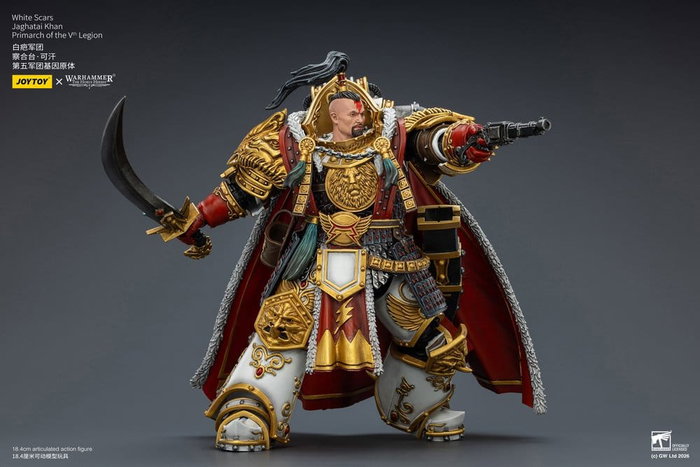 Joy Toy (CN) Warhammer The Horus Heresy Jaghatai Khan Primarch of the Vth Legion 19 cm