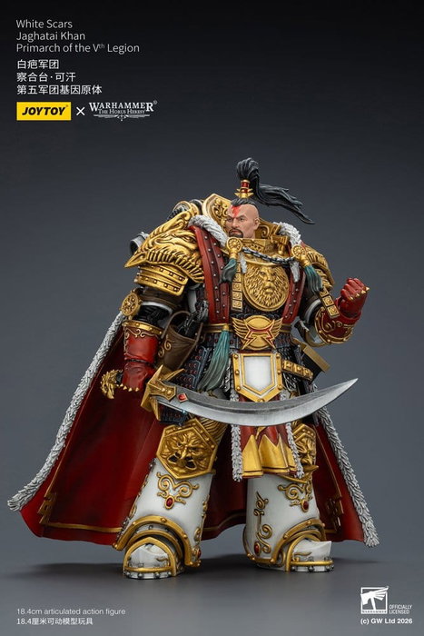 Joy Toy (CN) Warhammer The Horus Heresy Jaghatai Khan Primarch of the Vth Legion 19 cm