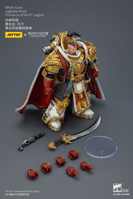 Joy Toy (CN) Warhammer The Horus Heresy Jaghatai Khan Primarch of the Vth Legion 19 cm