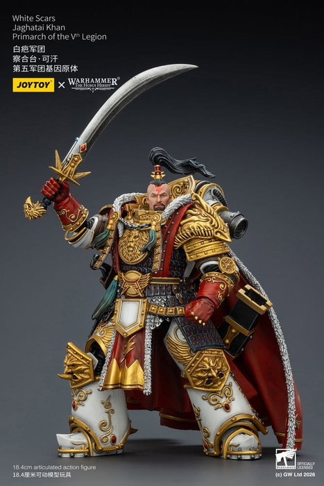 Joy Toy (CN) Warhammer The Horus Heresy Jaghatai Khan Primarch of the Vth Legion 19 cm
