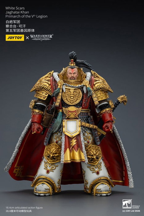 Joy Toy (CN) Warhammer The Horus Heresy Jaghatai Khan Primarch of the Vth Legion 19 cm