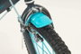Toimsa Bicicleta Blue Ice 16" pour enfants 5-8 ans, vélo de taille 16 pouces en gris et métal, langue espagnol