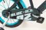 Toimsa Bicicleta Blue Ice 16" pour enfants 5-8 ans, vélo de taille 16 pouces en gris et métal, langue espagnol
