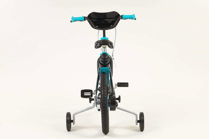 Toimsa Bicicleta Blue Ice 16" pour enfants 5-8 ans, vélo de taille 16 pouces en gris et métal, langue espagnol