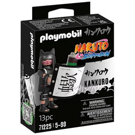 Playmobil Naruto Shippuden Kankuro - Figurine de Shinobi avec Accessoires et Parchemin