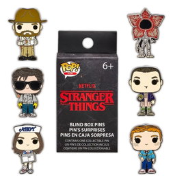 Loungefly Stranger Things: Characters Blind Box Pin Set Display (12) inevitable