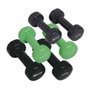 Talbot Torro Set d'haltères 6 unités (2 x 0,5kg, 2 x 1kg, 2 x 1,5kg)