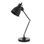 BigBuy Home Flexo/Lampe de bureau Noir Métal 25 W