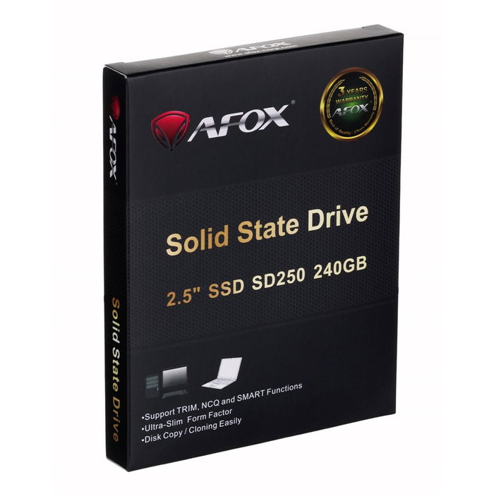 Afox SD250-240GN 240 GB SSD 2,5" SATA III Afox SD250-240GN 240 GB SSD 2,5" SATA III
