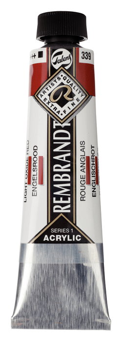 Rembrandt Peinture Acrylique Rouge anglais 339, 40 ml Rembrandt Peinture Acrylique Rouge anglais 339, 40 ml