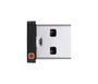 Logitech - Récepteur Unifying USB - 2.4 GHz - Jusqu'à 6 appareils - Compatible Easy-Switch et Flow - Portée 10 mètres