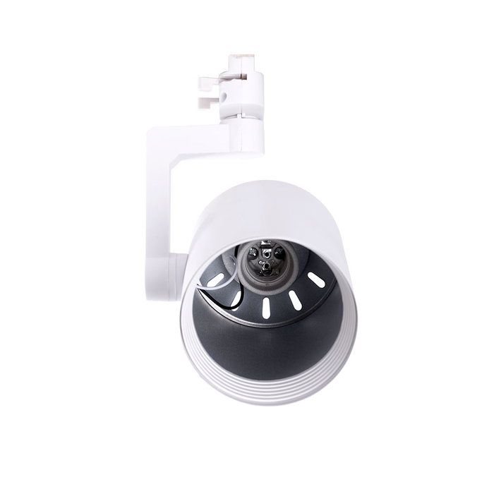 Pack 2 Spots sur Rail Monophasé E27 PAR30/A65 - Blanc