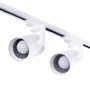Pack 2 Spots sur Rail Monophasé E27 PAR30/A65 - Blanc