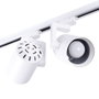 Pack 2 Spots sur Rail Monophasé E27 PAR30/A65 - Blanc