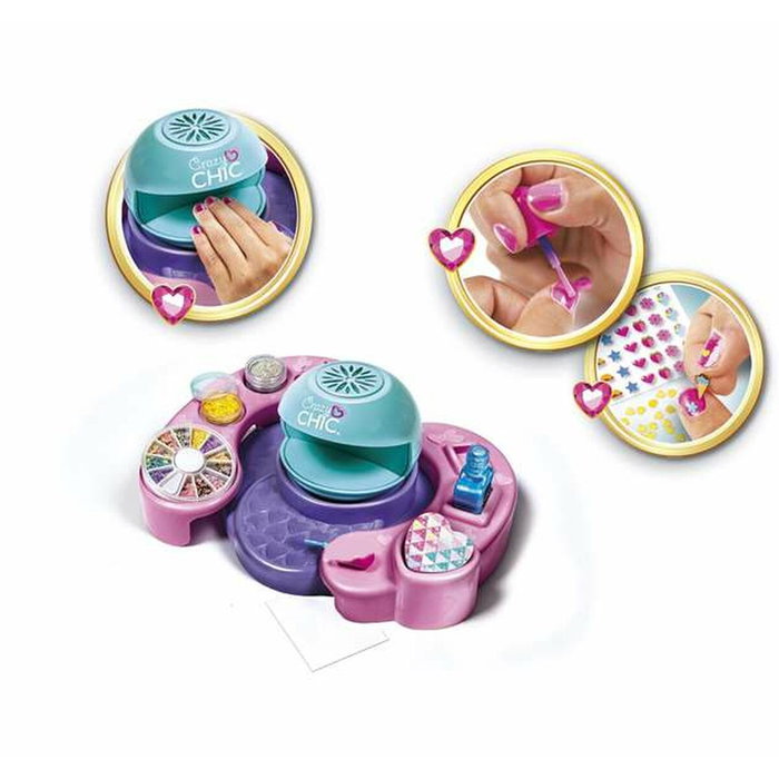 Clementoni Crazy Chic Cool Nail Art - Atelier de manucure multicolore