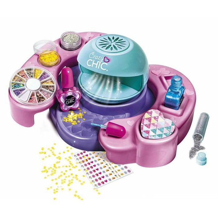 Clementoni Crazy Chic Cool Nail Art - Atelier de manucure multicolore