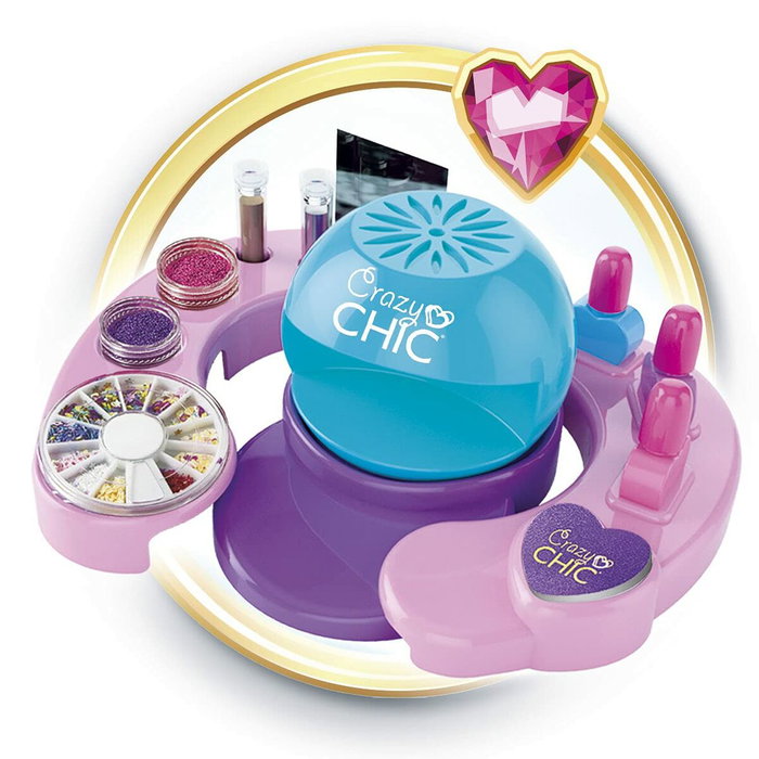 Clementoni Crazy Chic Cool Nail Art - Atelier de manucure multicolore