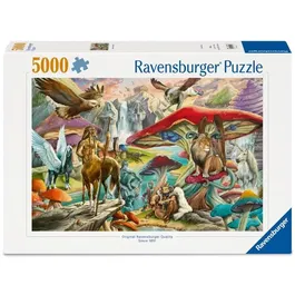 Ravensburger Puzzle 5000 Pièces Les Secrets de la Forêt - Idéal pour Détente et Passionnés
