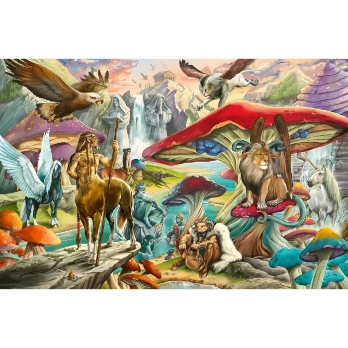 Ravensburger Puzzle 5000 Pièces Les Secrets de la Forêt - Idéal pour Détente et Passionnés Ravensburger Puzzle 5000 Pièces Les Secrets de la Forêt - Idéal pour Détente et Passionnés