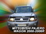 Heko Déflecteur de pare-brise pour Mitsubishi Pajero Wagon 2000-2006