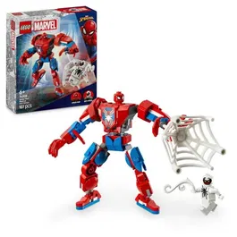 LEGO Marvel 76308 Robot de Spider-Man contre Anti-Venom, Jeu de Construction Super-Héros avec Minifigurines, pour Enfants de 6 Ans et Plus