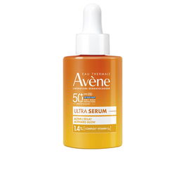 Avène Sérum Ultra Protection SPF 50+ 30 ml - Active l'Éclat, Protège Contre UVA/UVB et Lumière Bleue - Texture Ultralégère