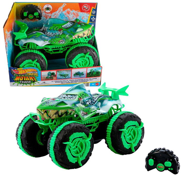 Mattel Hot Wheels Monster Truck Mutant Chaos Amphibie