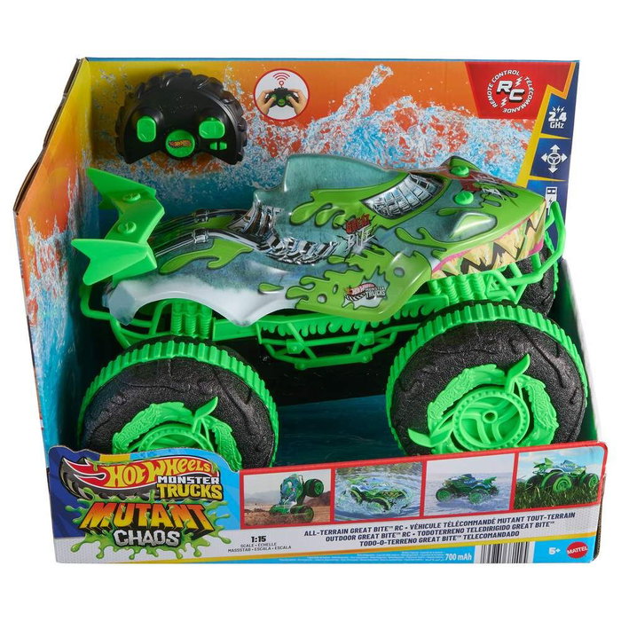 Mattel Hot Wheels Monster Truck Mutant Chaos Amphibie