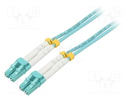 GOOBAY Patch cord en fibre optique OM3 LC/UPC duplex 1m