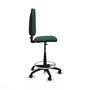 PIQUERAS Y CRESPO Tabouret de Bureau en Tissu Vert Foncé