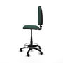 PIQUERAS Y CRESPO Tabouret de Bureau en Tissu Vert Foncé