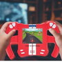Lexibook Console de jeux en forme de volant avec 30 jeux et écran LCD - Rouge