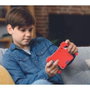 Lexibook Console de jeux en forme de volant avec 30 jeux et écran LCD - Rouge