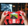 Lexibook Console de jeux en forme de volant avec 30 jeux et écran LCD - Rouge