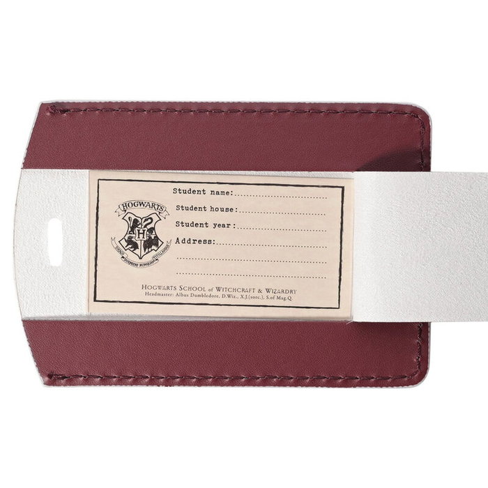 WIDDOP & CO Ensemble Porte-passeport et Étiquette de Bagage Gryffindor Harry Potter