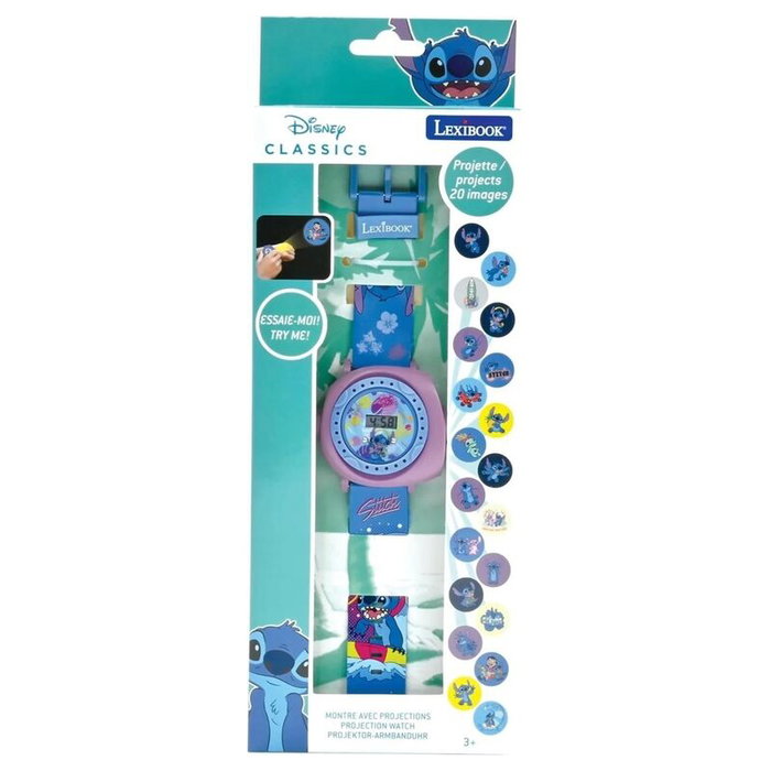 LEXIBOOK Montre Digitale Disney Stitch DMW050D