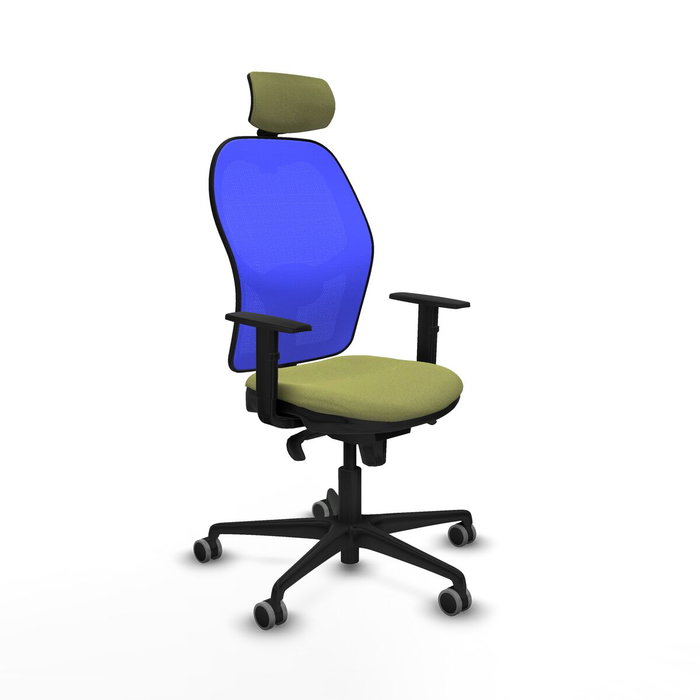 Piqueras y Crespo Chaise de Bureau Jorquera avec Appui-tête Vert Piqueras y Crespo Chaise de Bureau Jorquera avec Appui-tête Vert