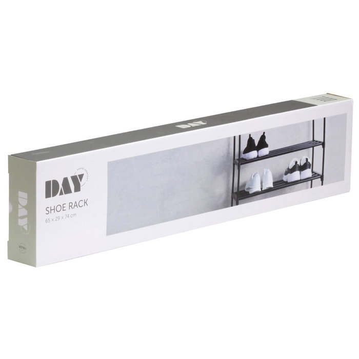 Day Étagère à chaussures en métal 65x29x74 cm