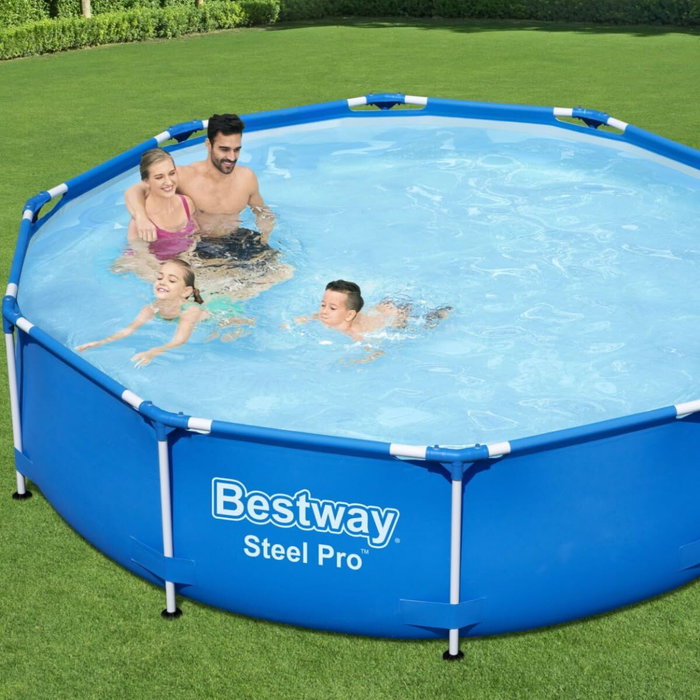 Bestway Steel Pro Piscine hors sol tubulaire ronde 305 x 76 cm