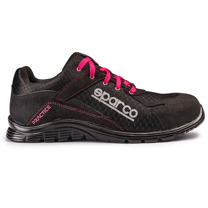 Sparco Zapatillas Practice Jody 43 Noir-Rose S1P Src 0751743NRFU