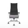 Piqueras y Crespo Chaise de Bureau Albacete Gris et Noir