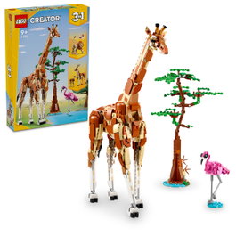 LEGO Creator 3-en-1 Les Animaux Sauvages du Safari